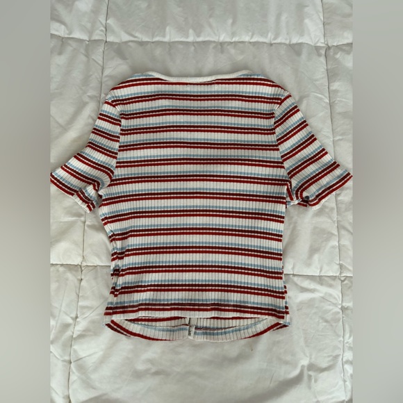 Urban Outfitters Striped Hook & Eye Top - Picture 6 of 6